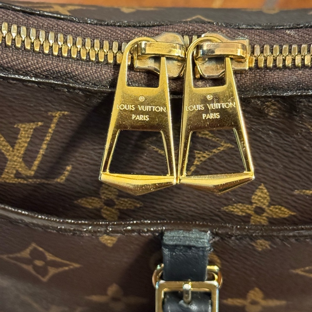 LOUIS VUITTON ODEON PM NM NOIR & MONOGRAM - with COA!! *Repaired* - Picture 6 of 17
